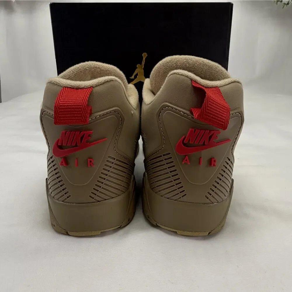 Nike‎ Air Jordan MVP 92 GS Desert Camo Red Mushroom Limited Edition Size 7Y
